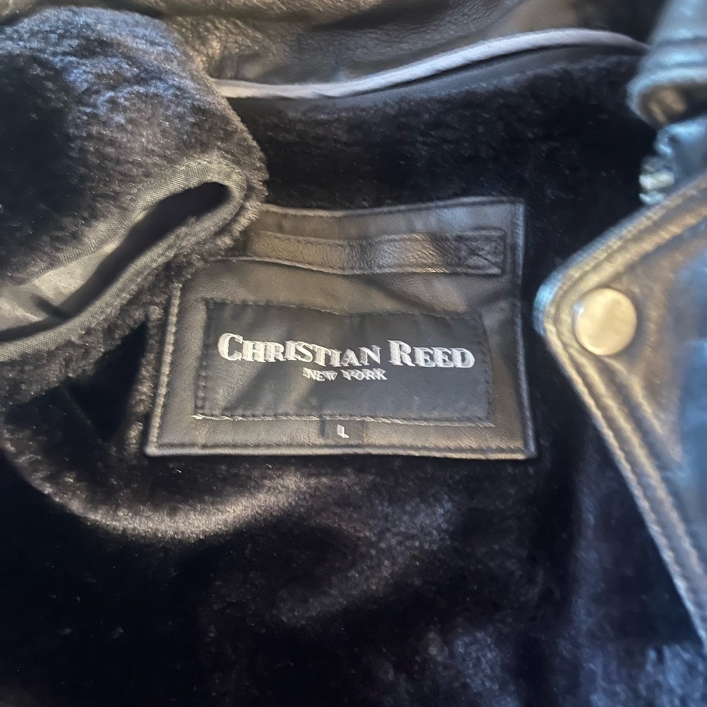 Christian Reed Leather Jacket - Picture 2 of 2